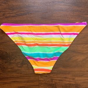 Victoria's Secret Swim - Victoria’s Secret multicolored striped swim bottom Victoria's Secret Swim - Victoria’s Secret multicolored striped swim bottom